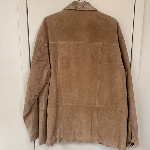 Vintage Boston Harbour Men's Brown Suede Jacket - Professionally Cleaned - Picture 5 of 10